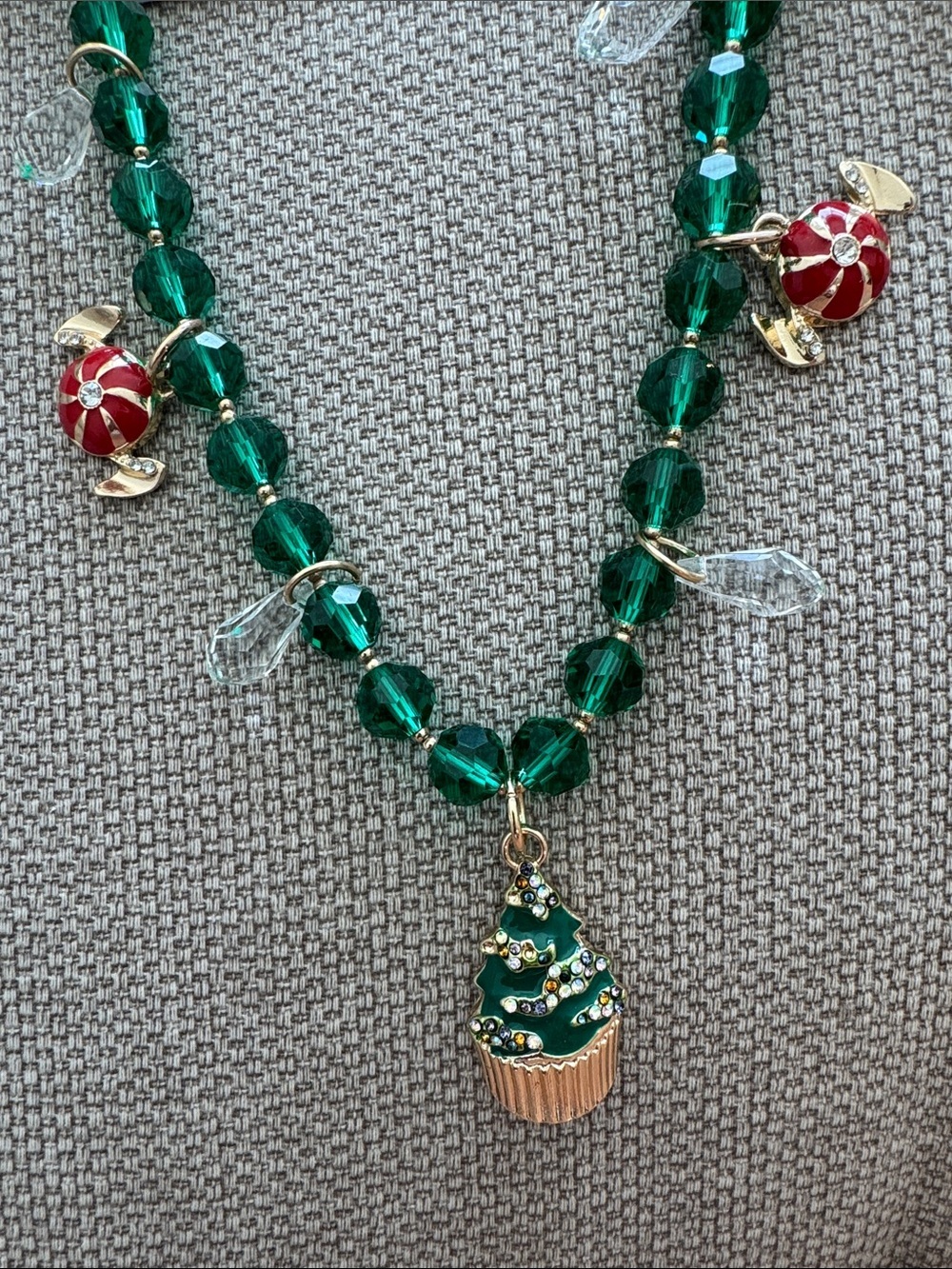 Anthropologie Christmas Bag Charm